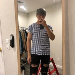 Topman Roll-up T-shirt